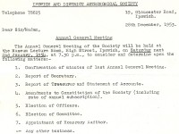 1954 Jan AGM notice