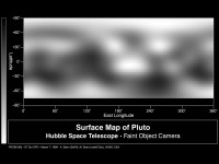 Surface of Pluto by HST