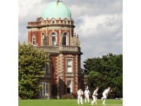 Cricket match and observatory