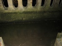 Flooded balcony