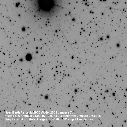 07 January 2008, NEO 2005WJ56
